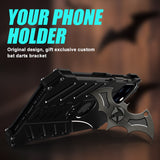 Case For iPhone 12 Pro Max Shockproof Armor Aluminum Alloy Metal For iPhone 12 Mini Series Bat Logo Back Cover Protector Case