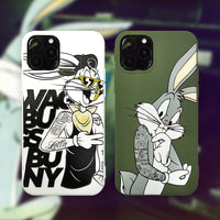 Cartoon Bugs Bunny TweetyBird Daffy Duck Looney Tunes Case For iPhone 12 11 11pro max xs max xr 7 8 plus Soft matter Cover Capa