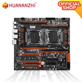 HUANANZHI X99 F8D X99 Motherboard Intel Dual CPU X99 LGA 2011-3 E5 V3 DDR4 RECC 256GB M.2 NVME NGFF USB3.0 E-ATX Server