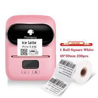 Phomemo M110 Label Printer Impresoras Portatil Photo Imprimante Thermal Mini Portable Termica De Fotos Sticker Printer Machine