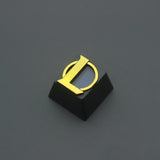 1pc Zinc Aluminium Alloy Key Cap Mechanical Keyboard keycap for LOL DOTA 2 OW R4 Height Stereoscopic relief