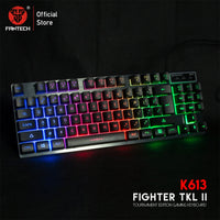 FANTECH K613 84 Keys LED Gaming Keyboard High Durability Key 19 Buttons Have No Conflicts For LOL FPS PC Game Player's Choice