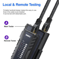 AMPCOM Network Cable Tester rj45 RJ11 Network LAN Ethernet RJ45 Cable Tester tool LAN Networking Tool network Repair