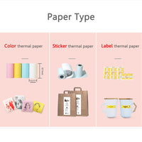 Thermal Paper Label Paper Sticker Paper For PeriPage PAPERANG Photo Printer