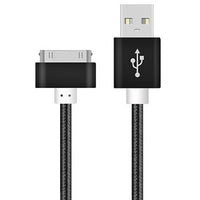 VOXLINK USB Cable Nylon Braided fast charge cable for iPad 1 30 pin Metal plug Sync Data USB Charger Cable For iphone 4 4S 3GS