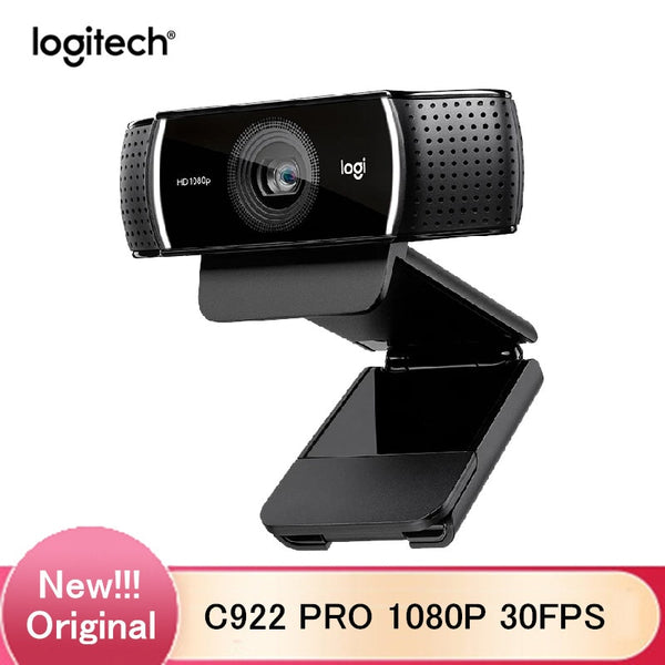 100% Original C922 PRO Webcam 1080P Web 30FPS Full HD webcam Autofocus Web Camera built-in microphone with tripod