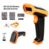 L8BL Bluetooth 1D/2D Barcode Reader And S8 QR PDF417 2.4G Wireless/Wired Handheld Barcode Scanner USB Support Mobile Phone iPad