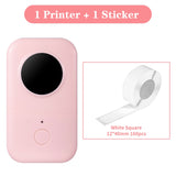 Thermal Wireless Mini Printers Square Adhesive Paper Ticket Sticker Machine Mini Impresora Phomemo D30 Inkless Label Makers