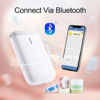 Niimbot D11 Portable LABEL PRINTER mini thermal Label printer Bluetooth inkless Tag machine For mobile phone iOS AndroidFree App