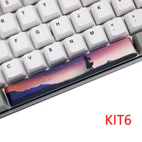 Five sides Dye-subbed Space bar 6.25U OEM profile pbt Keycap