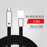 GARAS Reused USB Cable Micro USB/Type C Fast Charger Data Cable Reusable USB Cable 1.5m