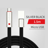 GARAS Reused USB Cable Micro USB/Type C Fast Charger Data Cable Reusable USB Cable 1.5m