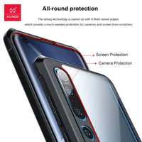 XUNDD Shockproof Case For Xiaomi Mi10 Case Protective Airbag Transparent Cover For Xiaomi Mi 10 11 Pro Ultra Note 10 Lite Case