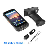 Handheld PDA Android 8.1 Scanner POS Terminal barcode Scanner 2D 4G WiFi Zebra Bar code Reader 8000mAh Battery Data Collector