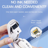 Niimbot D11 Mini Portable Thermal Price Label Printer Hangul Bluetooth Label Maker Pocket Materials Management Sticker Machine