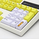 dye Subbed PBT Keycap 108 Keys OEM Profile Keycaps For MX Switches keyboard key cap