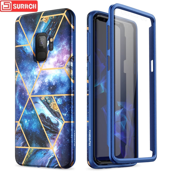 360 Protect case For Samsung Galaxy S20 Ultra S10 S9 plus S10e A50 Note 9 10 plus case Built-in Screen Protector Soft Cover