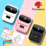 Phomemo M110 Label Printer Impresoras Portatil Photo Imprimante Thermal Mini Portable Termica De Fotos Sticker Printer Machine