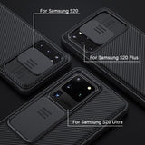 for Samsung S20 Ultra Case NILLKIN Slide Camera Lens Protective Cover Case for Samsung Galaxy S21 S20 FE S20+ Plus Note 20 Ultra