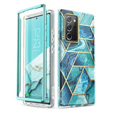 I-BLASON For Samsung Galaxy Note 20 Ultra Case 6.9"(2020) Cosmo Full-Body Glitter Marble Cover WITHOUT Built-in Screen Protector