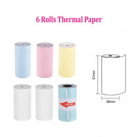 Thermal Paper Label Paper Sticker Paper For PeriPage PAPERANG Photo Printer