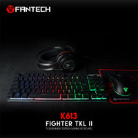 FANTECH K613 84 Keys LED Gaming Keyboard High Durability Key 19 Buttons Have No Conflicts For LOL FPS PC Game Player's Choice