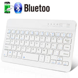 Bluetooth Keyboard Wireless Keyboard Mini Keyboard Wireless for PC Phone iPad Rechargeable Noiseless Keyboards Bluetooh