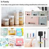 D11 Wireless Label Printer Portable Pocket Label Maker Price Tag Planner Sticker Thermal Printer Home Office School Supplies