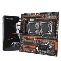 HUANANZHI X99 F8D X99 Motherboard Intel Dual CPU X99 LGA 2011-3 E5 V3 DDR4 RECC 256GB M.2 NVME NGFF USB3.0 E-ATX Server