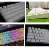 Anne Pro 2 Pro2 60% 61 Keys NKRO Bluetooth 5.0 Type-C RGB Mechanical Gaming Keyboard Cherry Switch Gateron Switch Kailh Switch