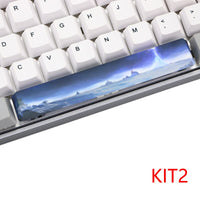 Five sides Dye-subbed Space bar 6.25U OEM profile pbt Keycap