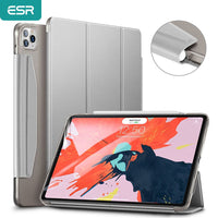 ESR for iPad Air 4 Case for iPad Pro 11/12.9 Case for iPad 8th Gen Case Back Cover with Closure Clasp for iPad Pro 11 Case 2020