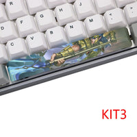 Five sides Dye-subbed Space bar 6.25U OEM profile pbt Keycap