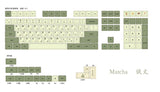 XDA V2 matcha green tea Dye Sub Keycap Set thick PBT for keyboard gh60 poker 87 tkl 104 ansi xd64 bm60 xd68 xd84 xd96 Janpanese