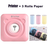 A6 Peripage Portable Bluetooth Thermal Photo Printer Inkless Mini Pocket Foto Printer Windows IOS Android Soft Case Protection