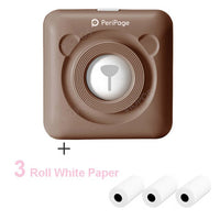 NEW Arrival Peripage Thermal Photo Printer Mini Bluetooth For Photo Sticker Receipt Print From Android & iOS Windows