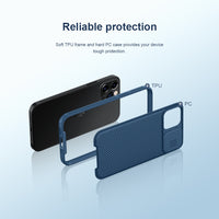 For iphone 12 Pro Max Magnetic Case NILLKIN Camshield Pro Camera Protection Magnet Cover Compatible with MagSafe Charger