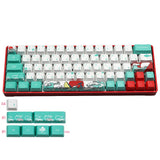 Mechanische Toetsenbord Coral Sea Keycap dz60/poker/GK61/GK64 Dye sublimation pbt Keycap OEM 71 key Korean Japanese Character