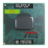 Intel Core 2 Duo T9600 SLG9F SLB47 2.8 GHz Dual-Core Dual-Thread CPU Processor 6M 35W Socket P