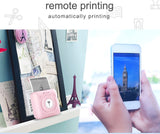 Peripage Mini Portable Photo Printer Bluetooth Mobile Pocket Thermal Printer Record Sticker Label Printer Hungul For Smart Phone