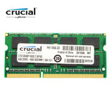 Crucial RAM SO DIMM DDR3 DDR3L 8GB 4GB 1333MHZ 1066MHz 1600 SODIMM 8 GB 12800S 1.35V for laptop notebook memory