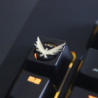 1pc Zinc Aluminium Alloy Key Cap Mechanical Keyboard keycap for LOL DOTA 2 OW R4 Height Stereoscopic relief