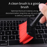 Hagibis Keyboard Cleaning Brush 4 In 1 Multi-fuction Computer Cleaning Tools Corner Gap Dust Removal Cleaning Brush For Gamers