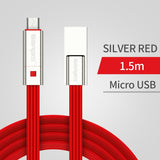 GARAS Reused USB Cable Micro USB/Type C Fast Charger Data Cable Reusable USB Cable 1.5m