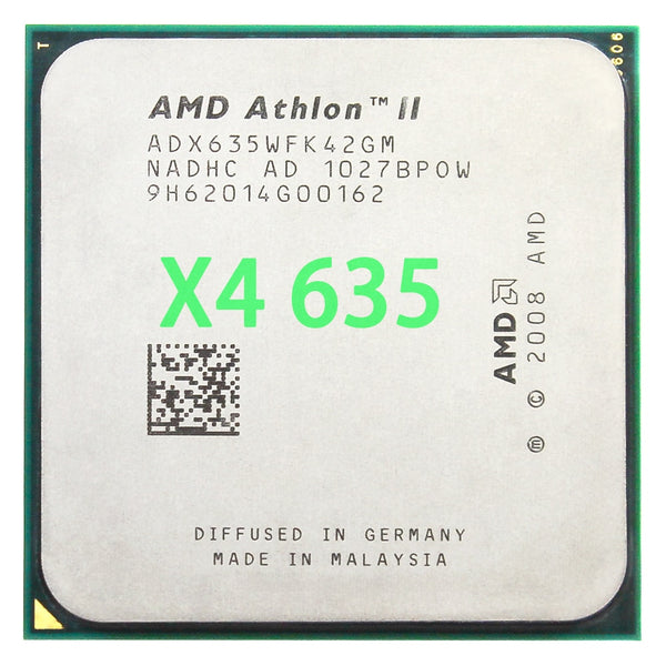 AMD Athlon II X4 635 CPU Processor Quad-CORE 2.9Ghz/ L2 2M /95W / 2000GHz Socket am3 am2+