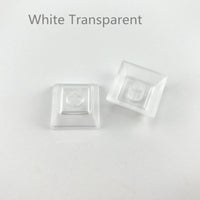 Cool Jazz pbt keycap dsa 1u mixded color green yellow blue white Transparent keycaps for gaming mechanical keyboard