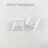 Cool Jazz pbt keycap dsa 1u mixded color green yellow blue white Transparent keycaps for gaming mechanical keyboard