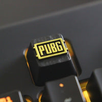 1pc Zinc Aluminium Alloy Key Cap Mechanical Keyboard keycap for DNF Dota 2 OW PUBG Genji R4 Height Stereoscopic relief