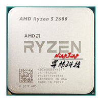 AMD Ryzen 5 2600 R5 2600 3.4 GHz Six-Core Twelve-Core 65W CPU Processor YD2600BBM6IAF Socket AM4