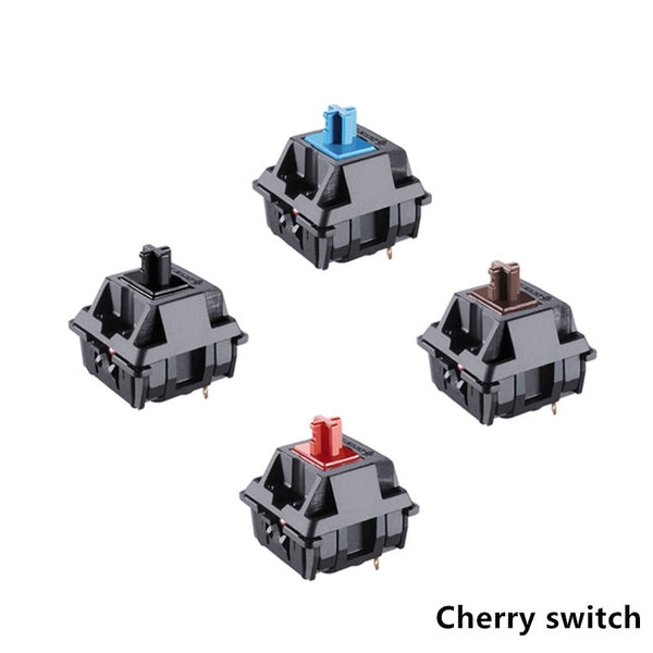 Original 8 Cherry MX Mechanical Keyboard Switch Silver MX Brown Blue Switch 3-pin Cherry Bright Switch